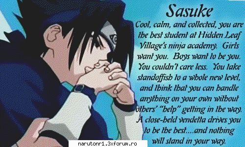 rang 

zii de iulie 1 2 15-16 sanguina: 

ab uchiha decedat); mikoto uchiha itachi uchiha (frate mai
